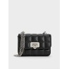 Patent Square-Quilted Chain-Handle Bag  Brand Charlest & Keith