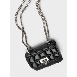 Patent Square-Quilted Chain-Handle Bag  Brand Charlest & Keith