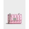 Patent Square-Quilted Chain-Handle Bag  Brand Charlest & Keith